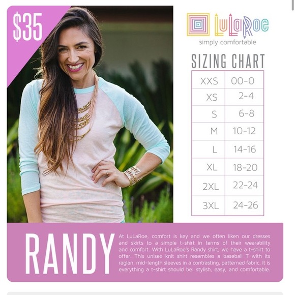 LulaRoe Randy sz  Sm - Picture 7 of 8